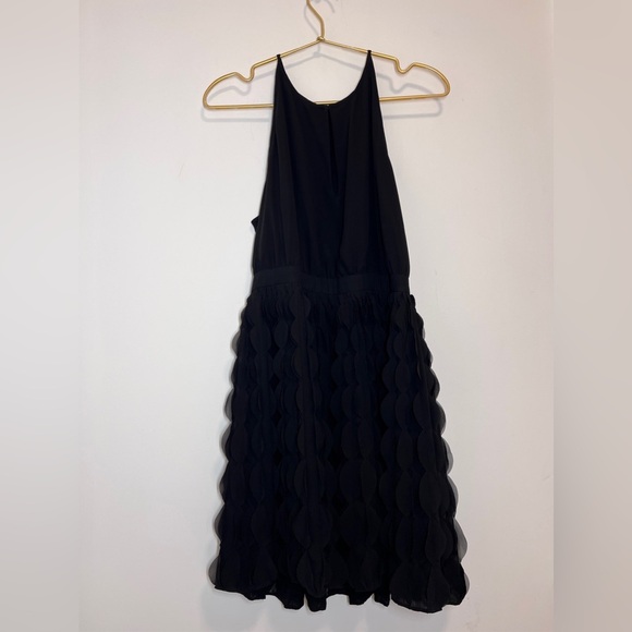 Diane Von Furstenberg Black Keyhole Halter Dress - Picture 8 of 16